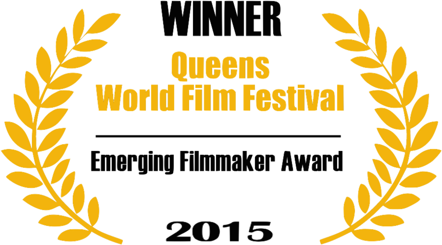 Queens World Film Festival Emerging Filmmaker Award2015 PNG