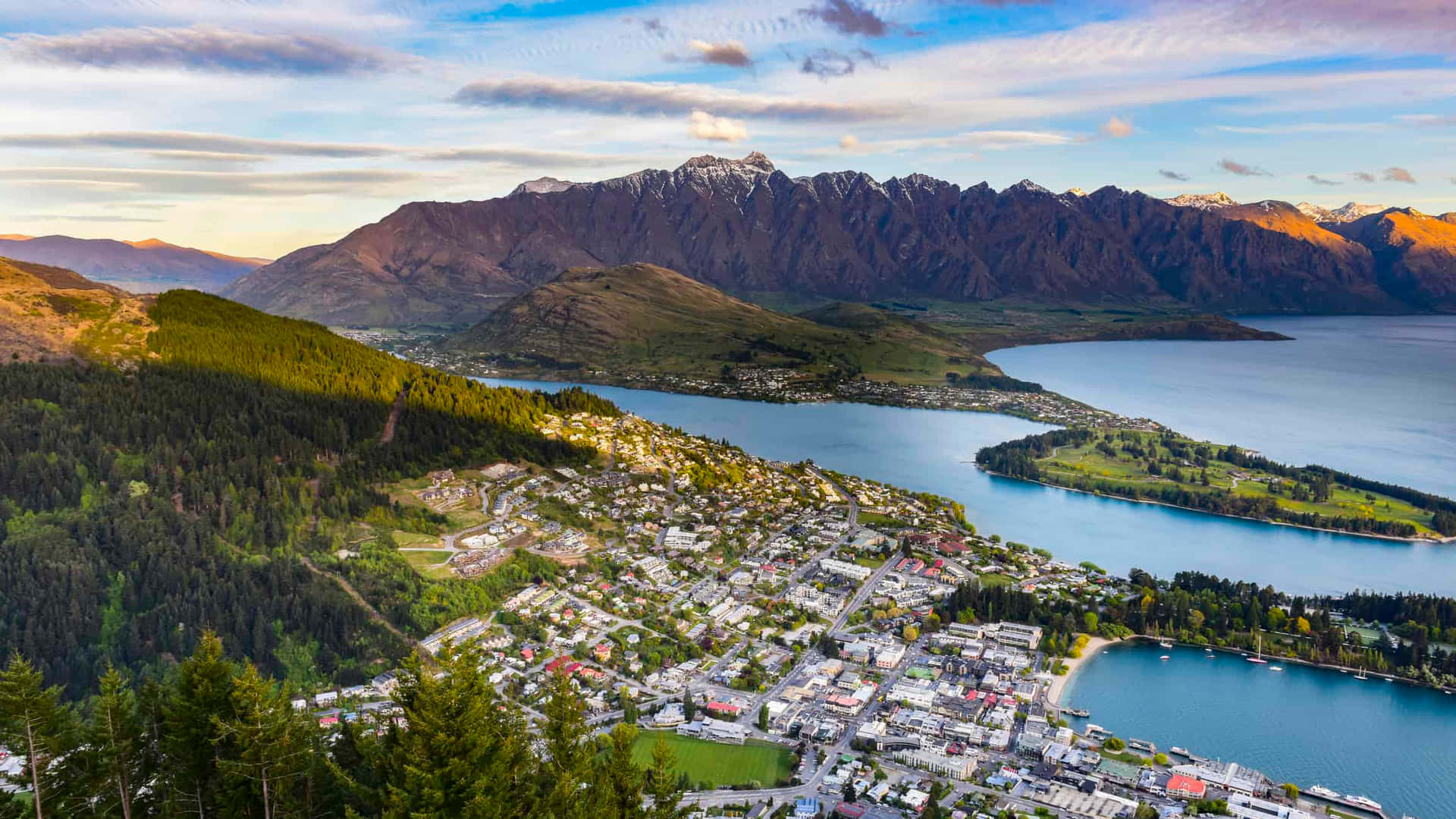 Queenstown New Zealand Landscape Wallpaper