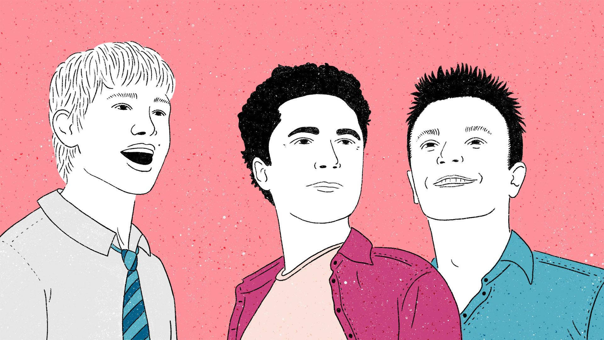 The Dazzling Artwork of Queer As Folk Cast Wallpaper