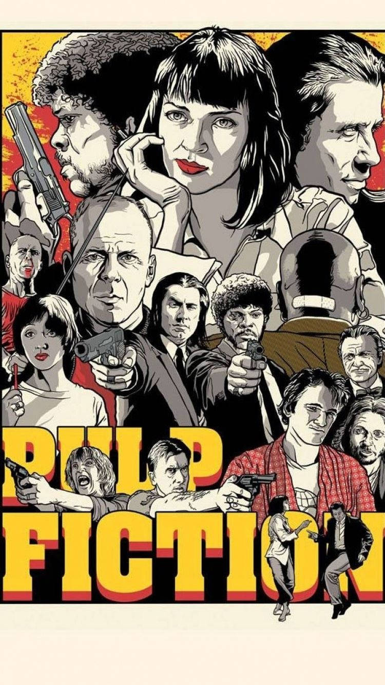 Quentin Tarantino American Film Pulp Fiction Wallpaper
