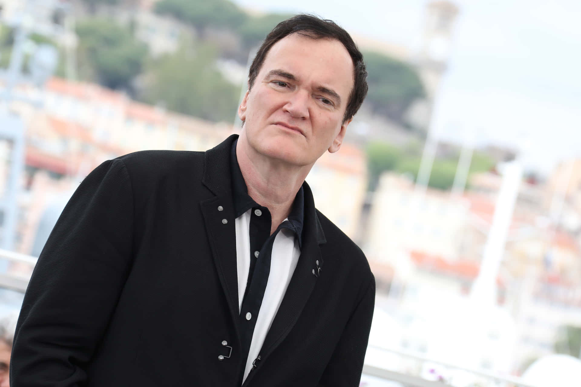 Quentin Tarantino Portrait Wallpaper