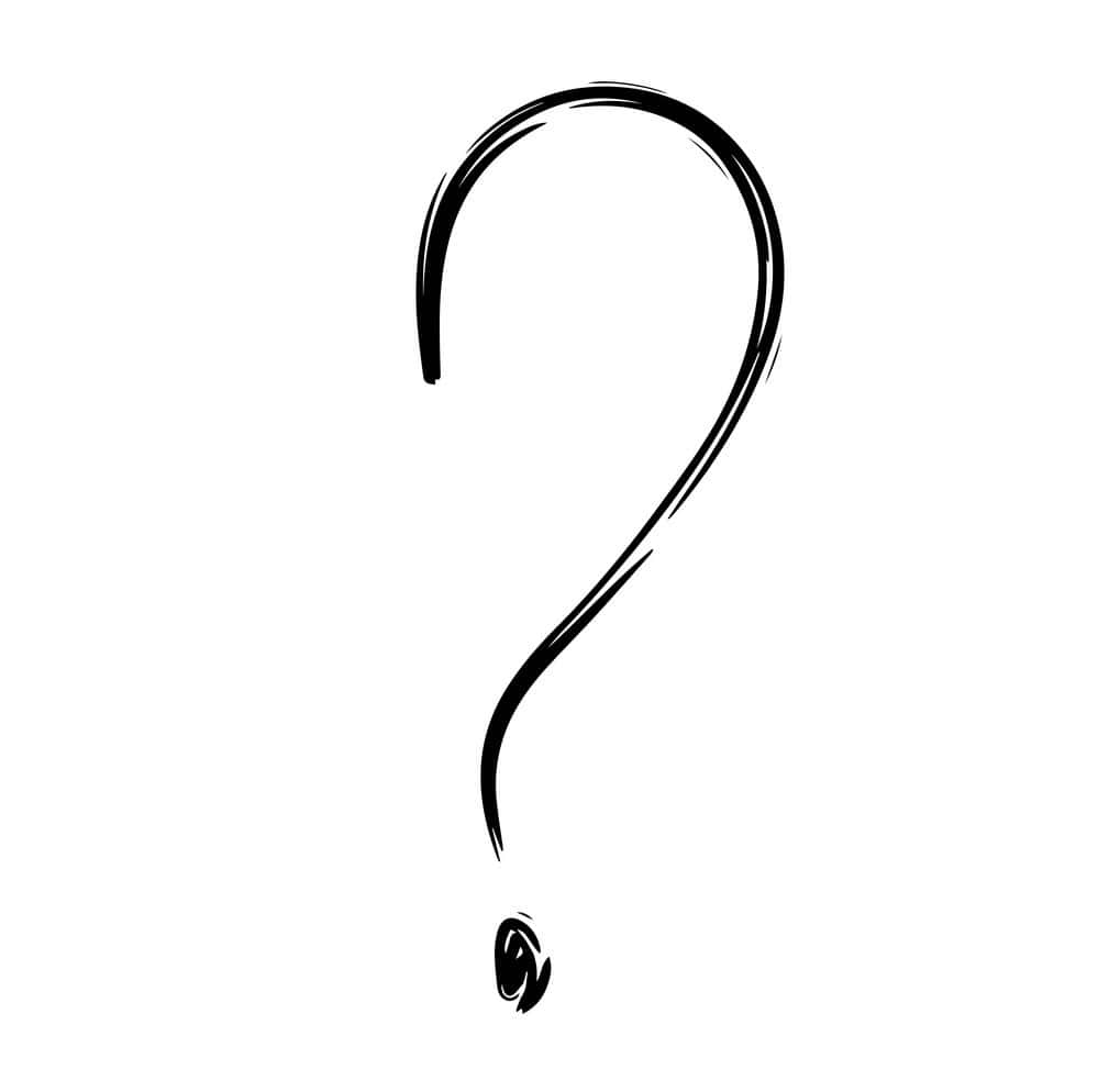 question mark abstract background