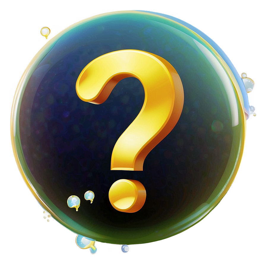 Question Mark Bubble Transparent Png Bum69 PNG