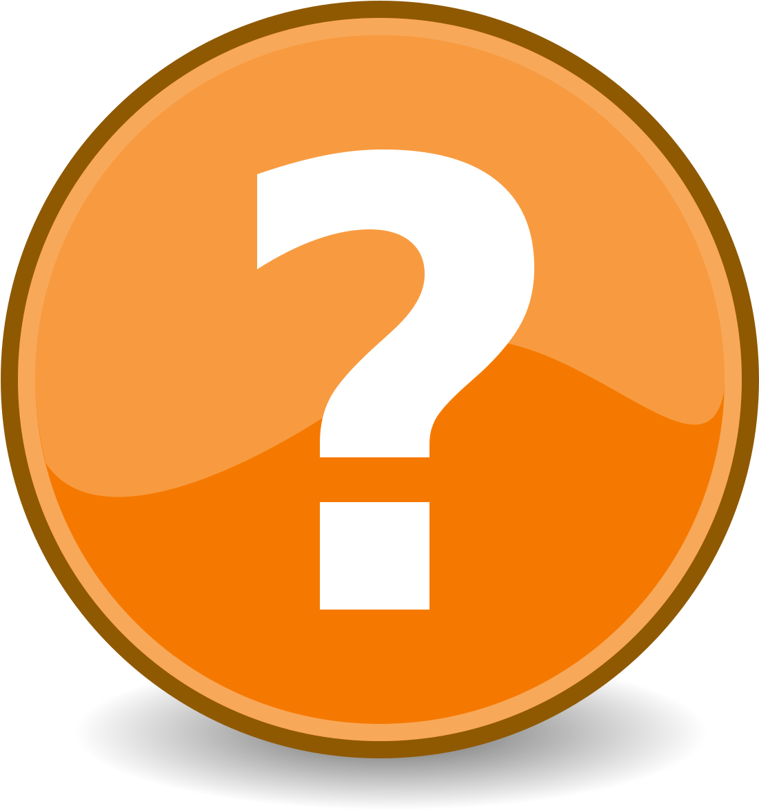 Question Mark Button PNG