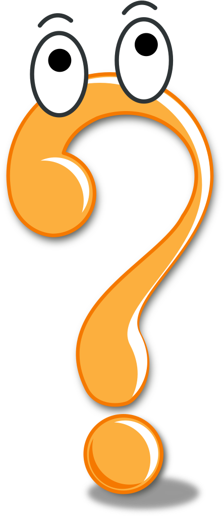 Question Mark Character Illustration PNG