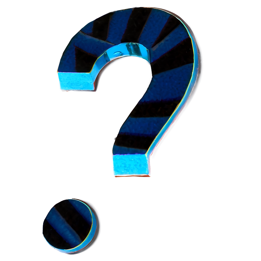 Question Mark D PNG