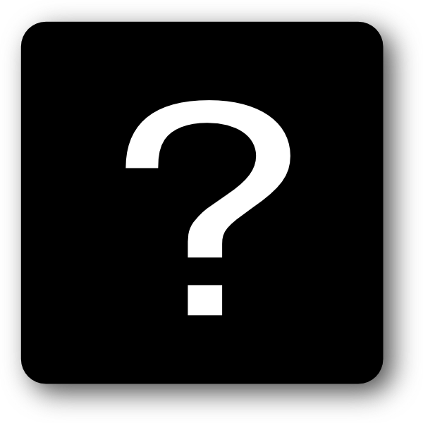 Question Mark Icon Square PNG