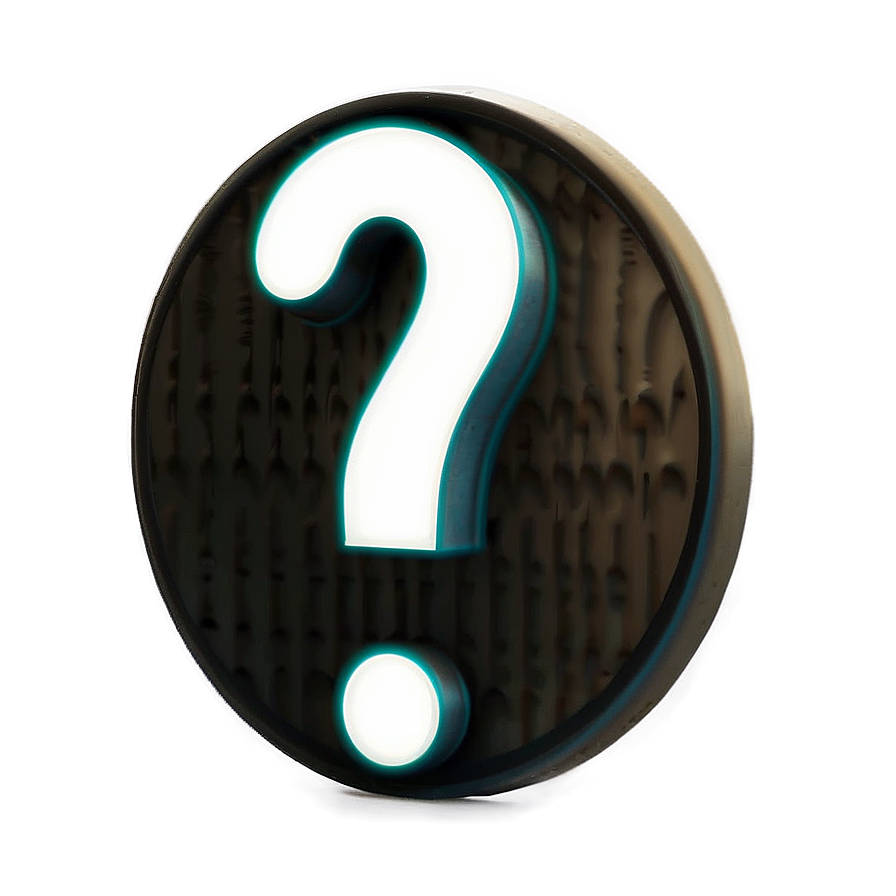 Question Mark In Circle Png 04292024 PNG