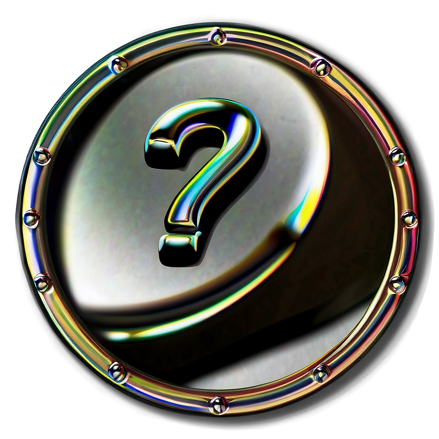 Question Mark In Circle Png 04292024 PNG