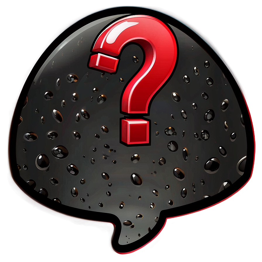 Question Mark In Speech Bubble Png 04292024 PNG
