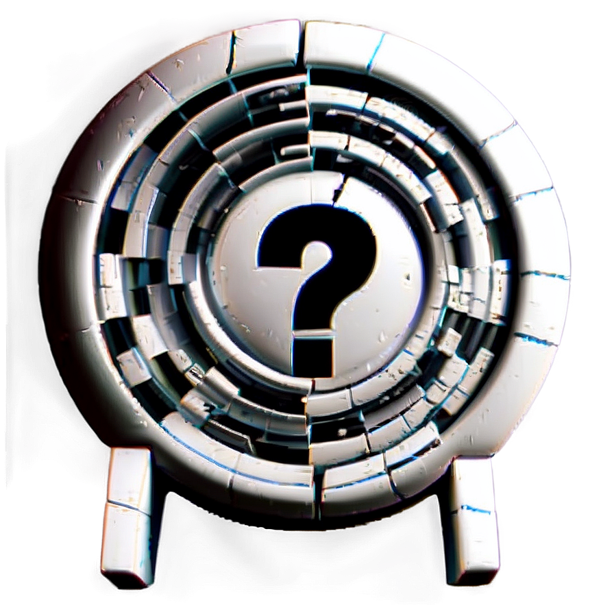 Question Mark On Target Png Pdw34 PNG