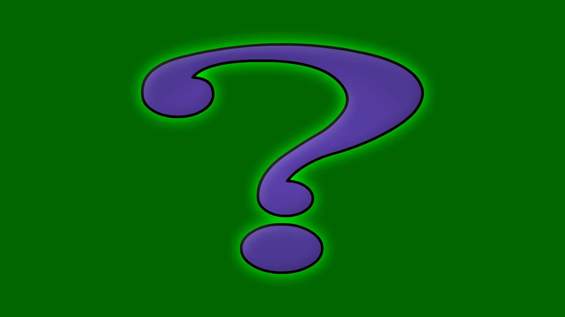 the riddler question mark logo