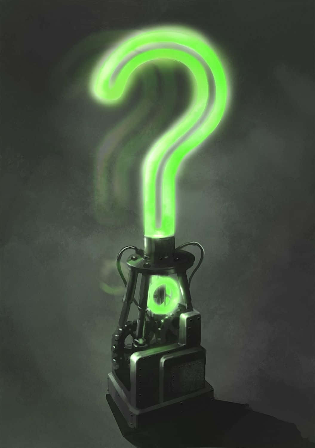 Riddler Trophy Question Mark Picture