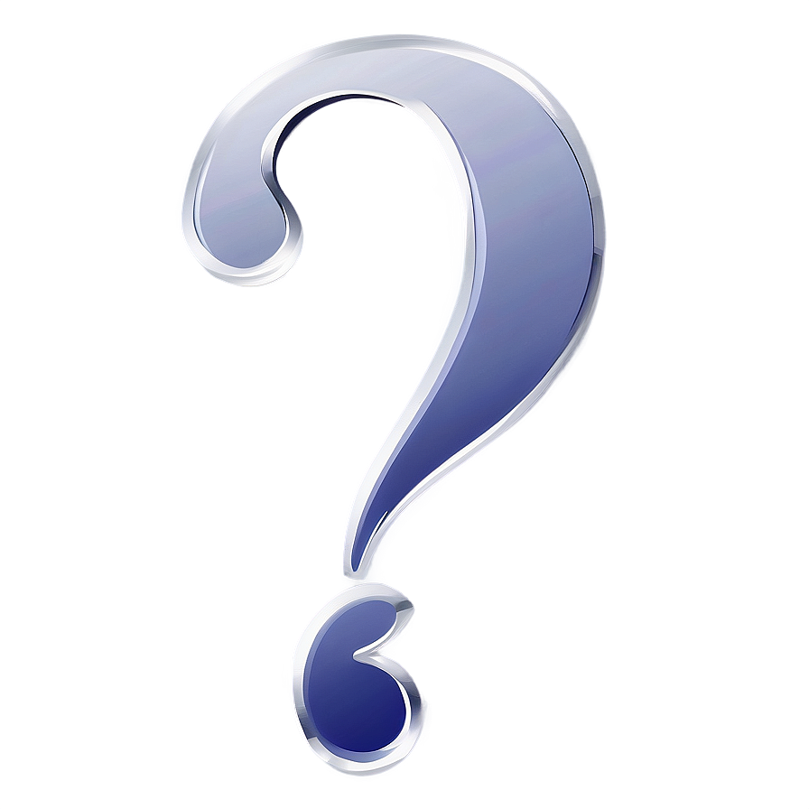 Question Mark Transparent Silhouette Png Aun PNG