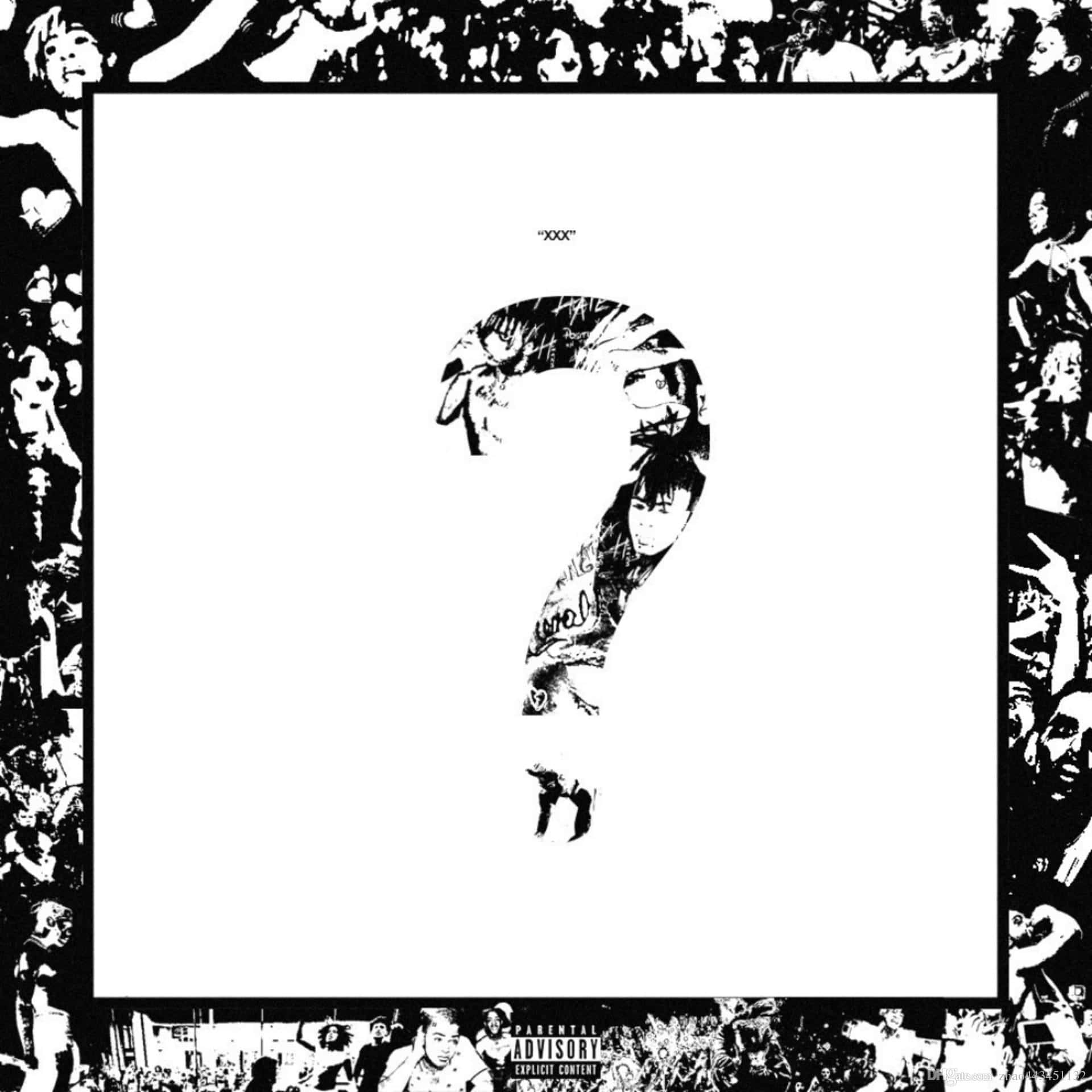 A Black And White Image Of A Question Mark