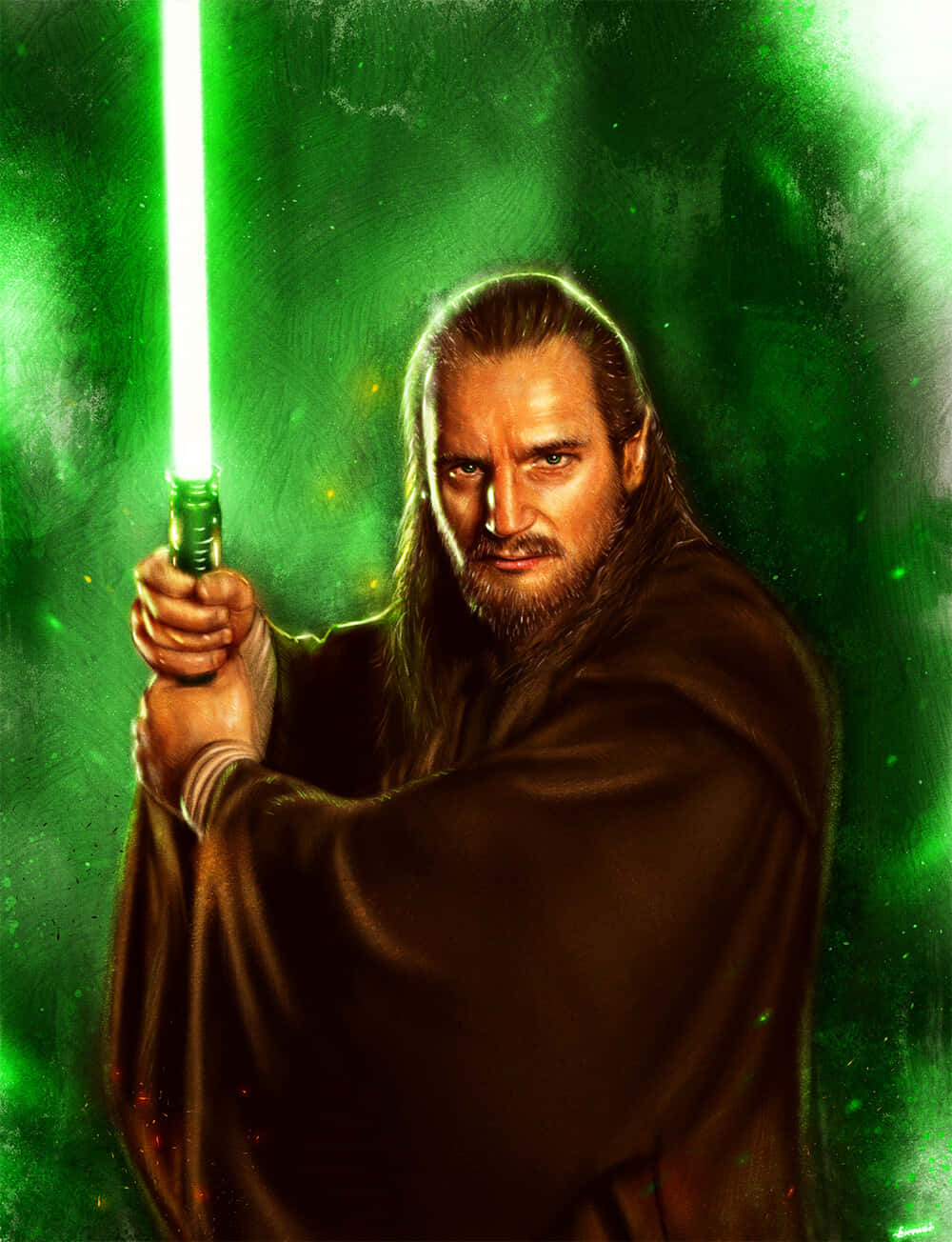 10+ Qui-gon Jinn HD Wallpapers and Backgrounds