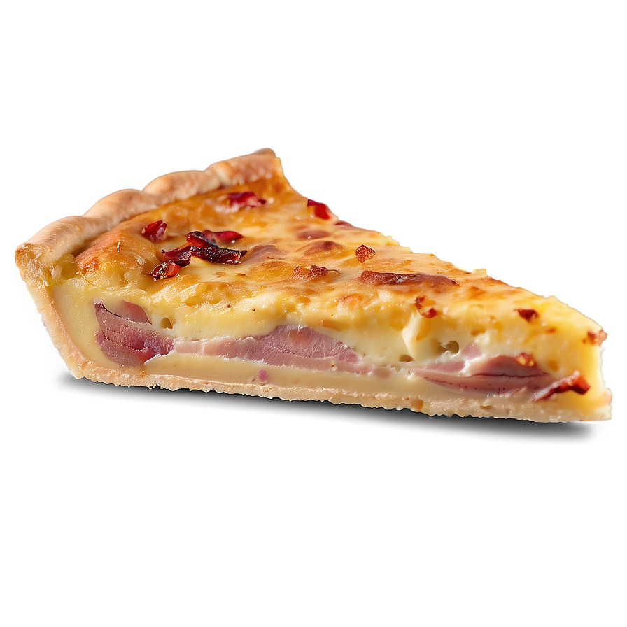 Quiche Lorraine Slice Png 05212024 PNG