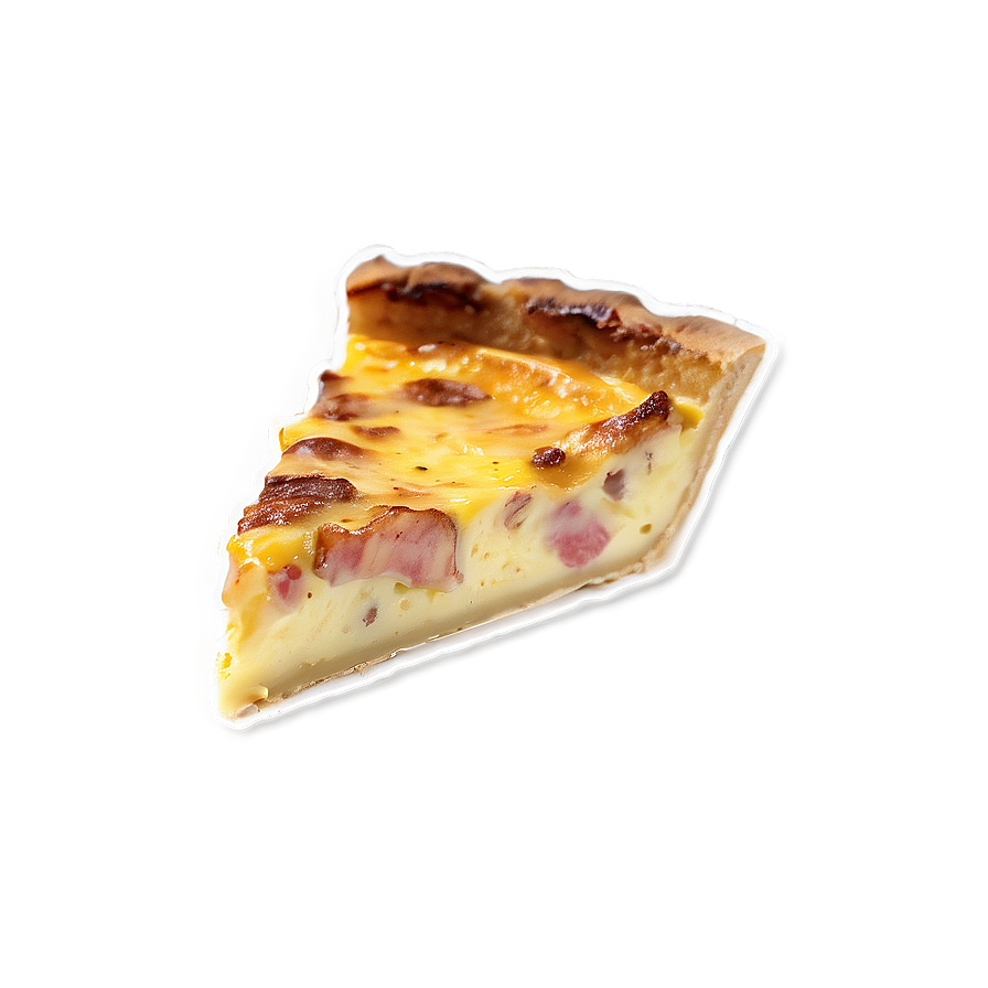 Quiche Lorraine Slice Png 7 PNG