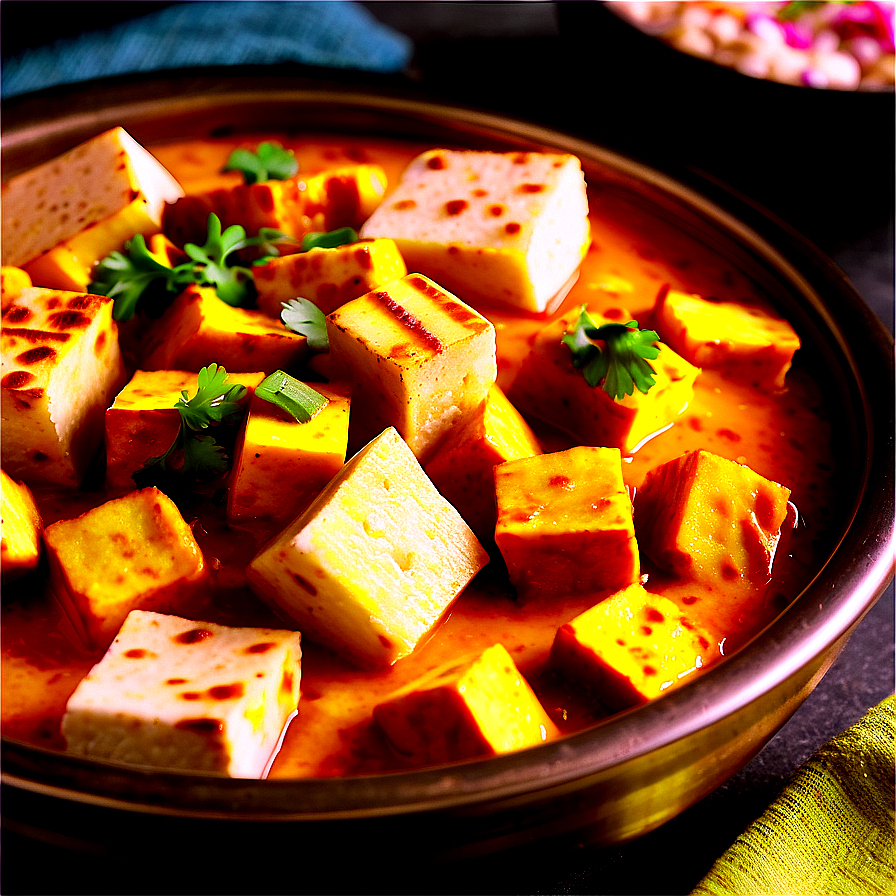 Quick And Easy Tofu Curry Png 06252024 PNG