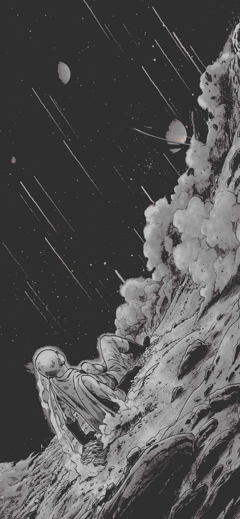 Quick One Punch Man Phone Wallpaper