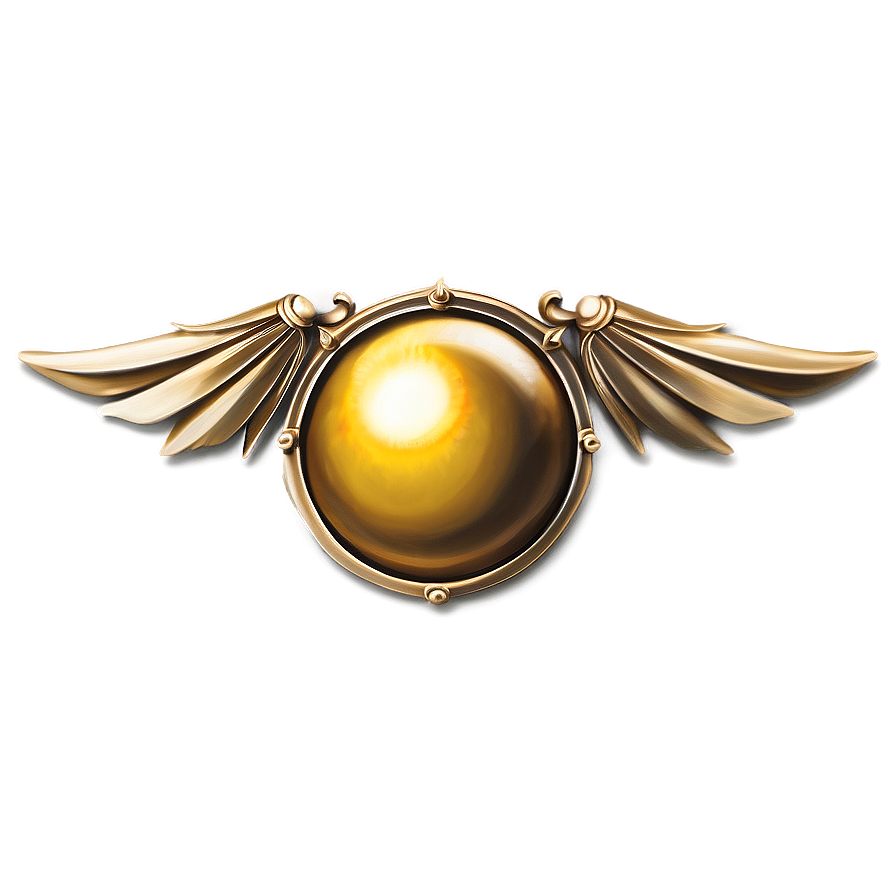 Download Quidditch Golden Snitch Png 05032024 | Wallpapers.com