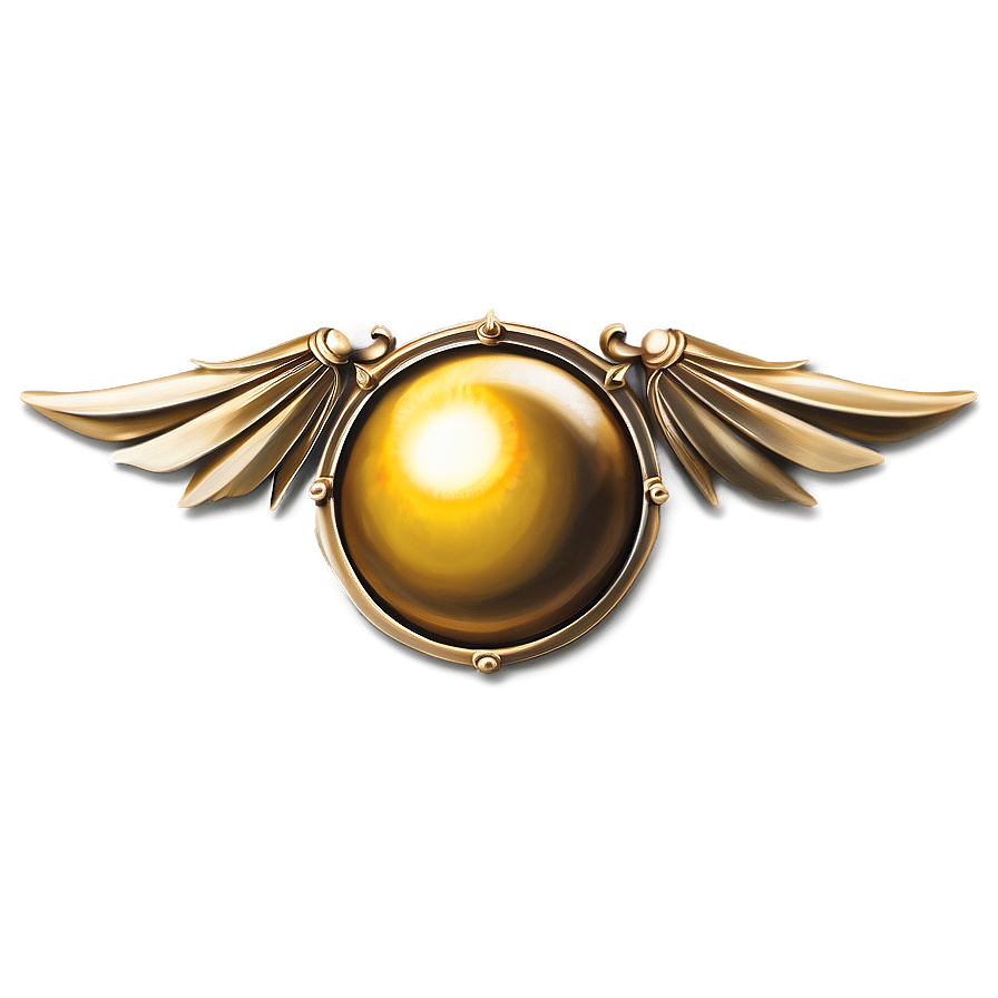 Quidditch Golden Snitch Png 05032024 PNG
