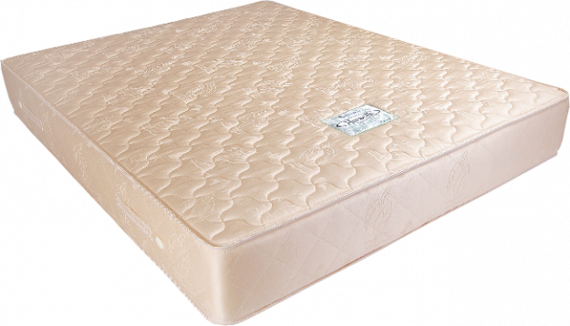 Quilted Mattress Isolatedon Black PNG