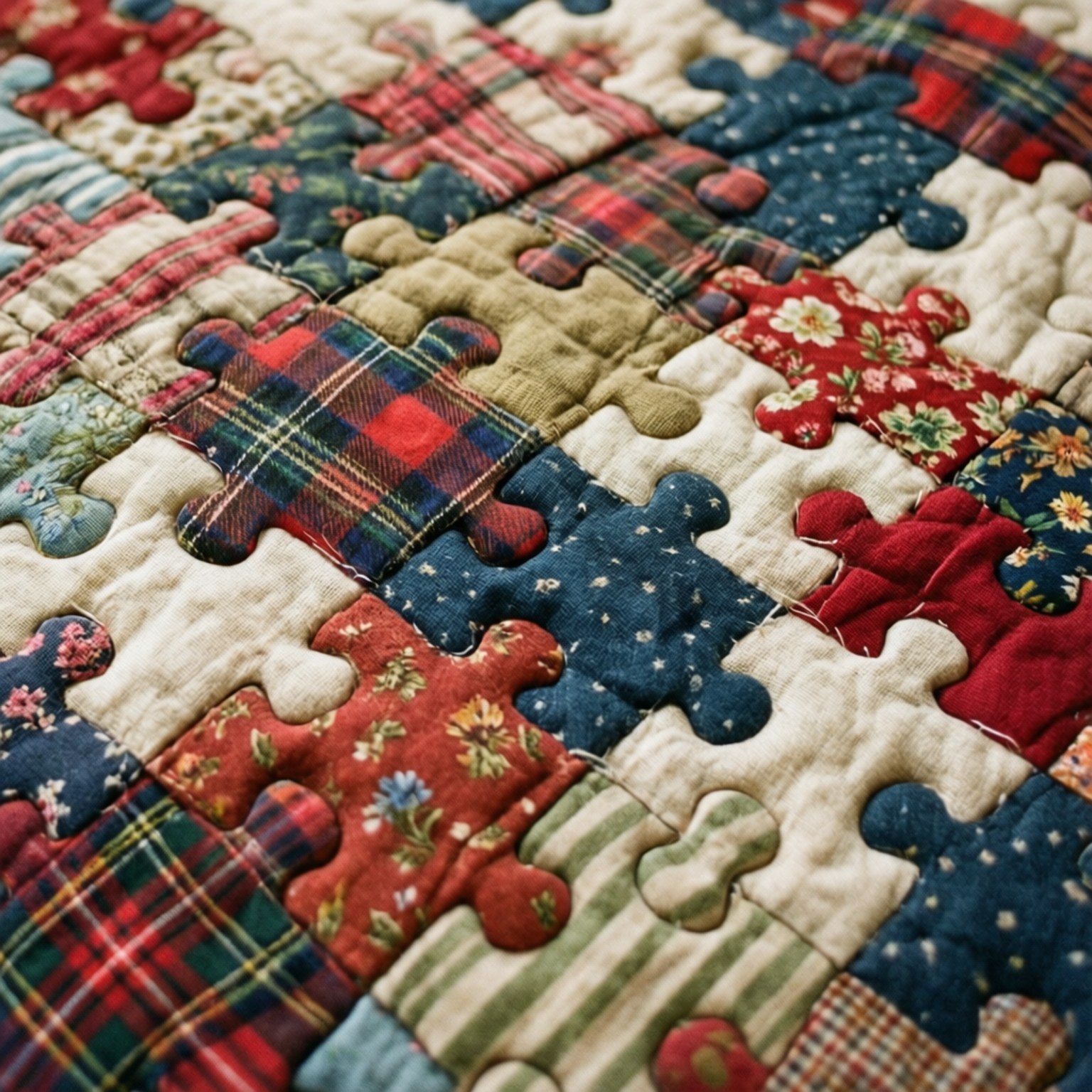 Patchwork de rompecabezas acolchado Fondos de pantalla
