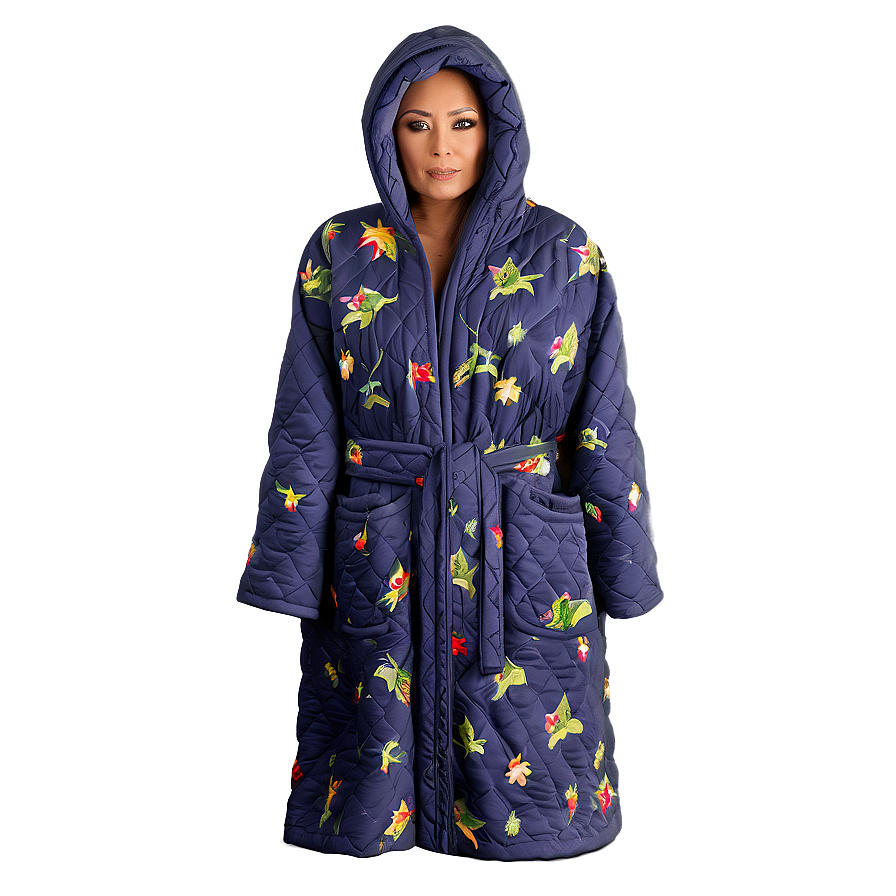 Quilted Winter Robe Png Jer PNG