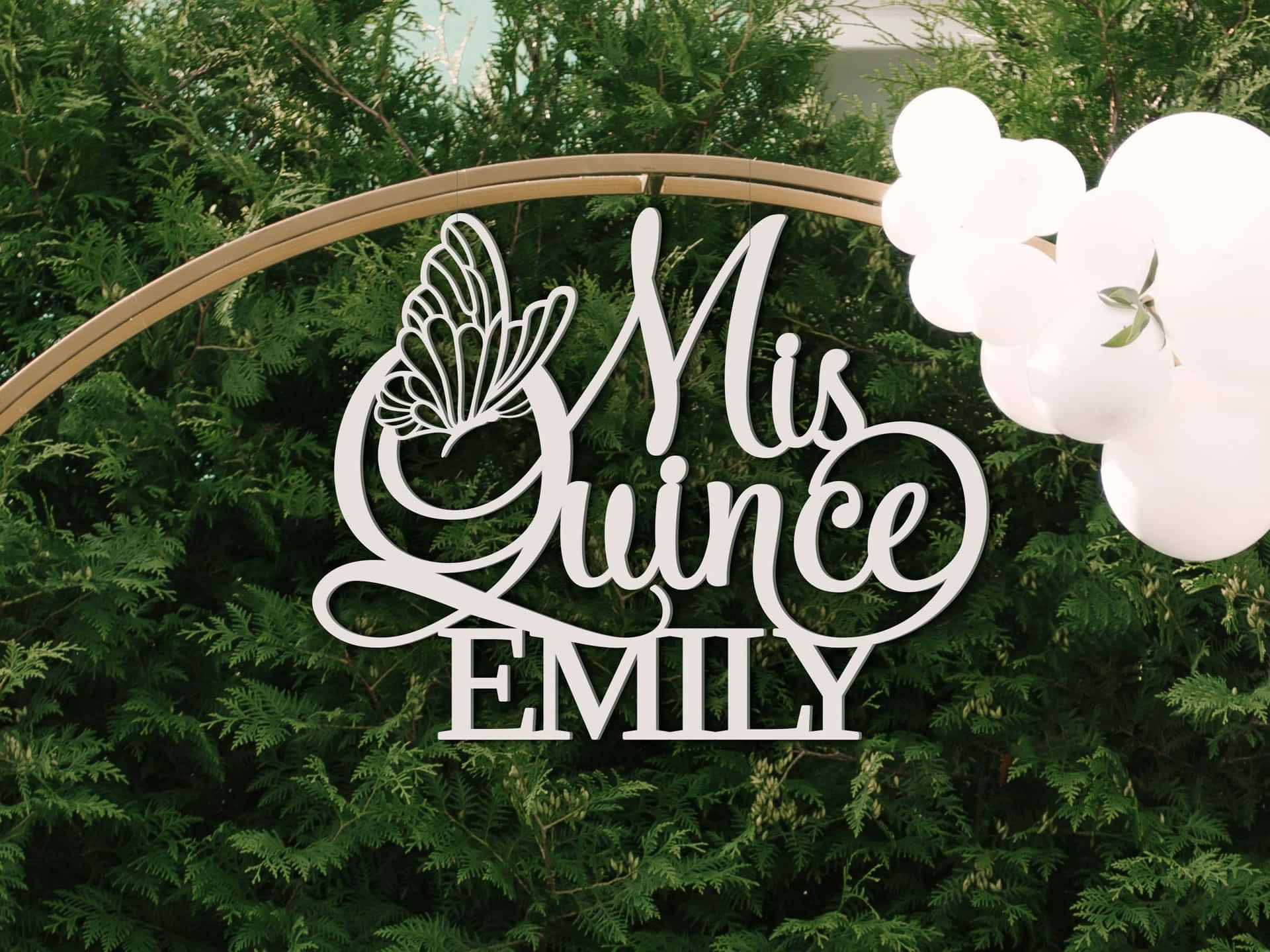 A Wooden Sign With The Word Mrs Quince Emily