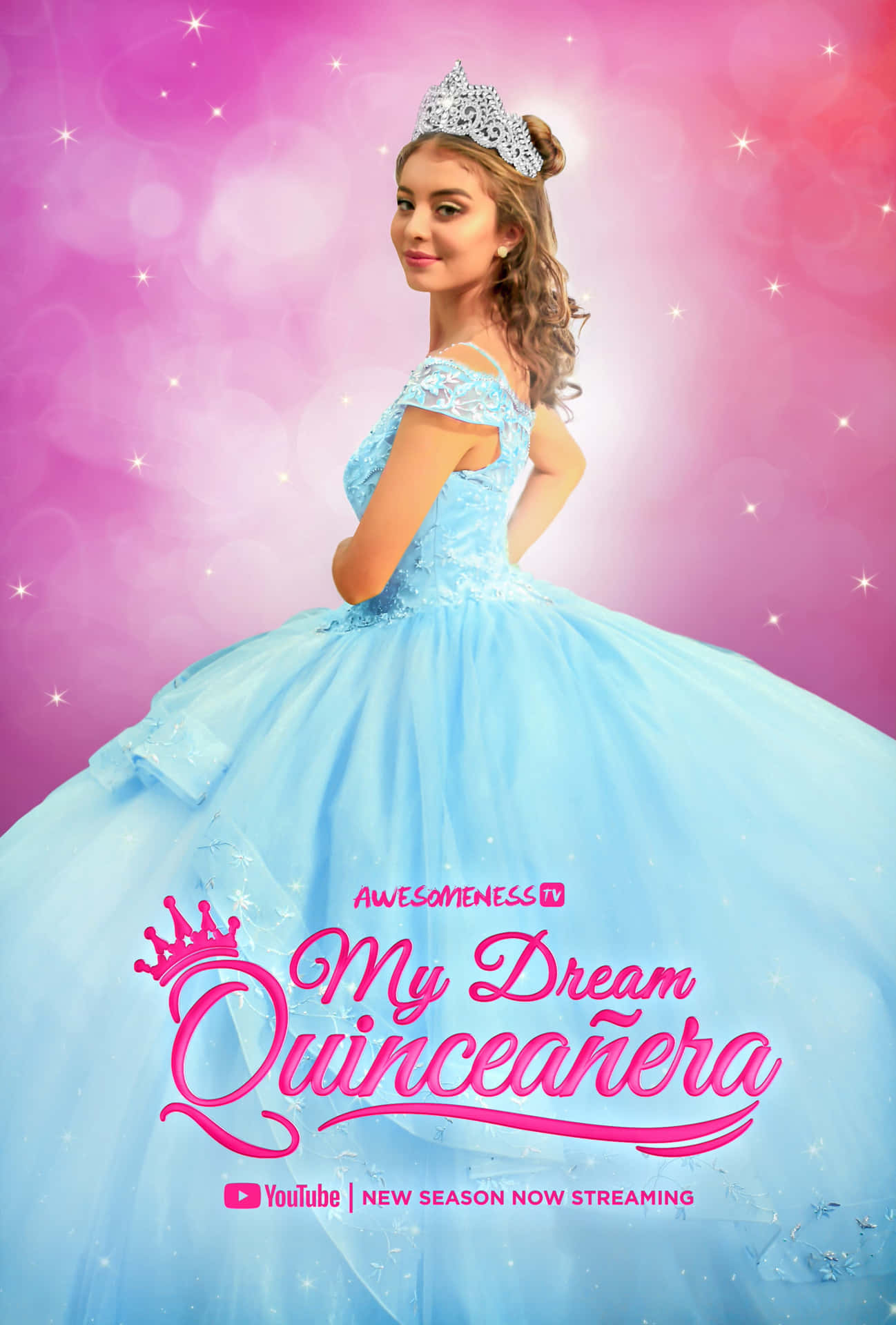 My Dream Quinceanera - A Girl In A Blue Dress