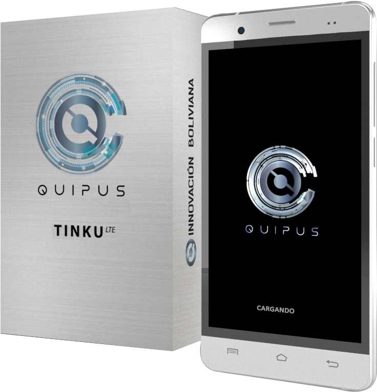 Quipus Tinku Lite Smartphoneand Packaging PNG