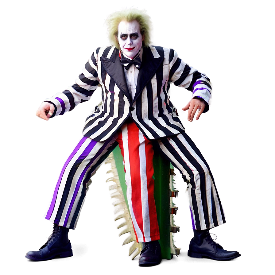 Download Quirky Beetlejuice Outfit Png 05232024