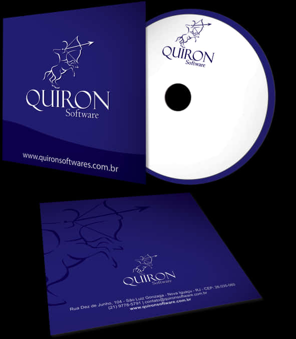 Quiron Software Branding Materials PNG