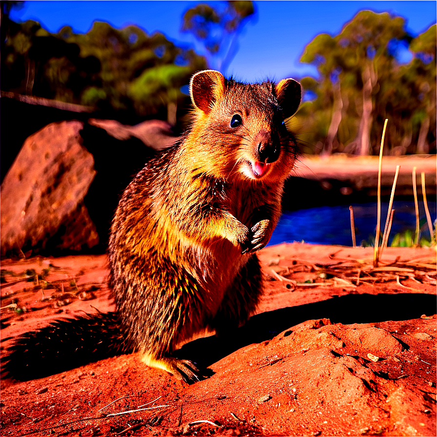 Quokka Family Moment Png 06242024 PNG