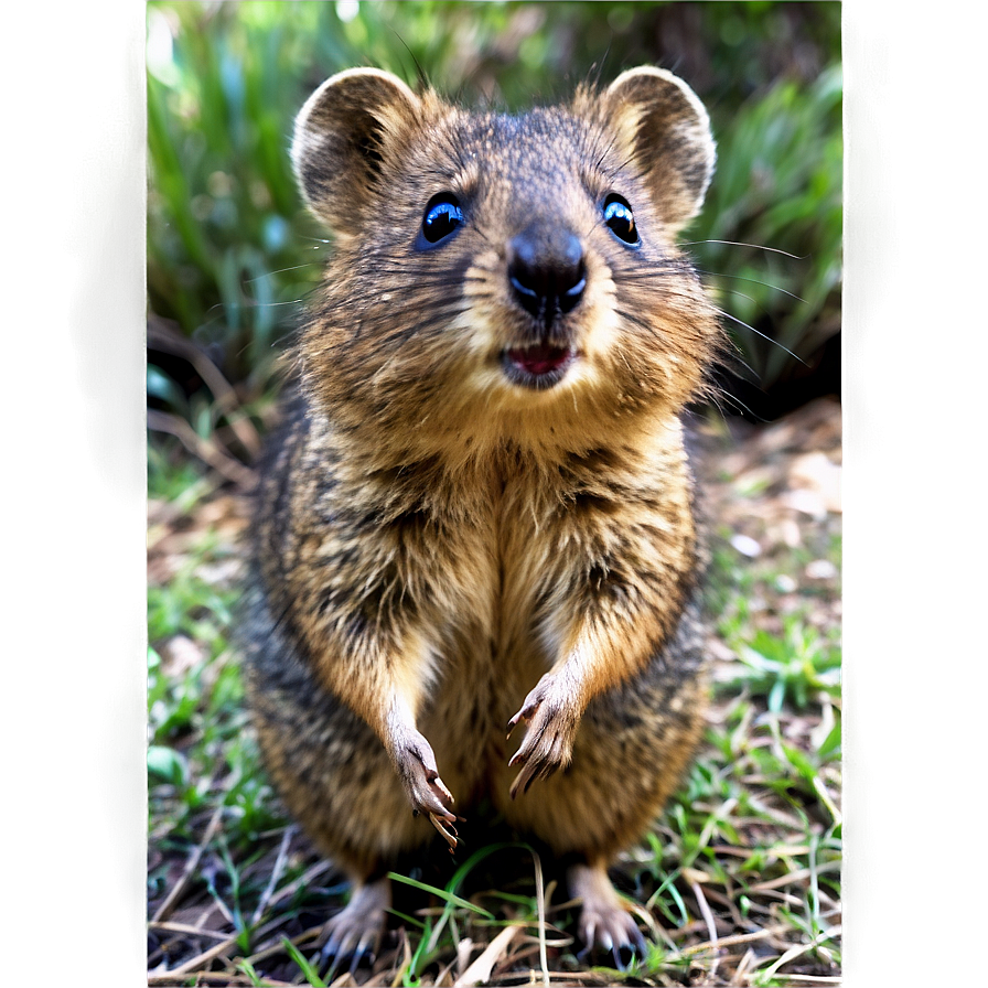 Quokka In Nature Png 06242024 PNG