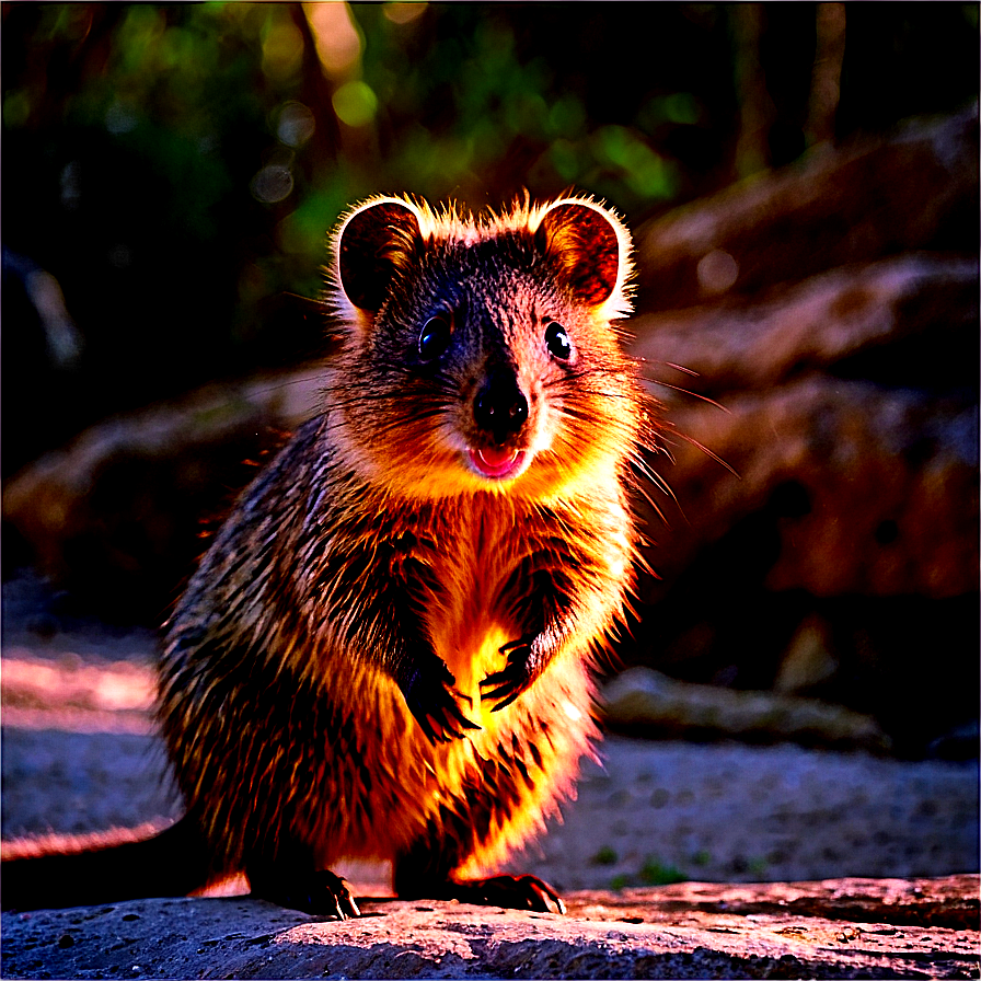 Quokka Island Adventure Png Tie PNG