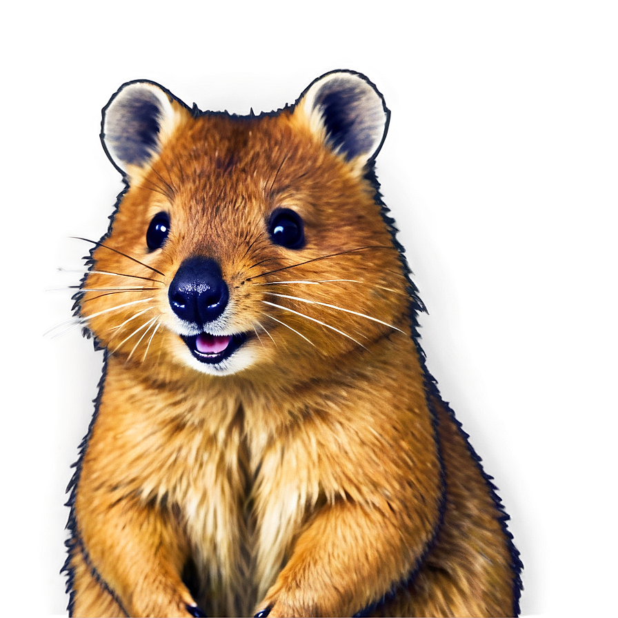 Download Quokka With A Smile Png Biv87 | Wallpapers.com