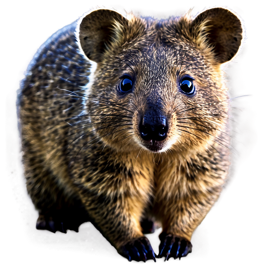 Quokka With Bright Eyes Png 06242024 PNG