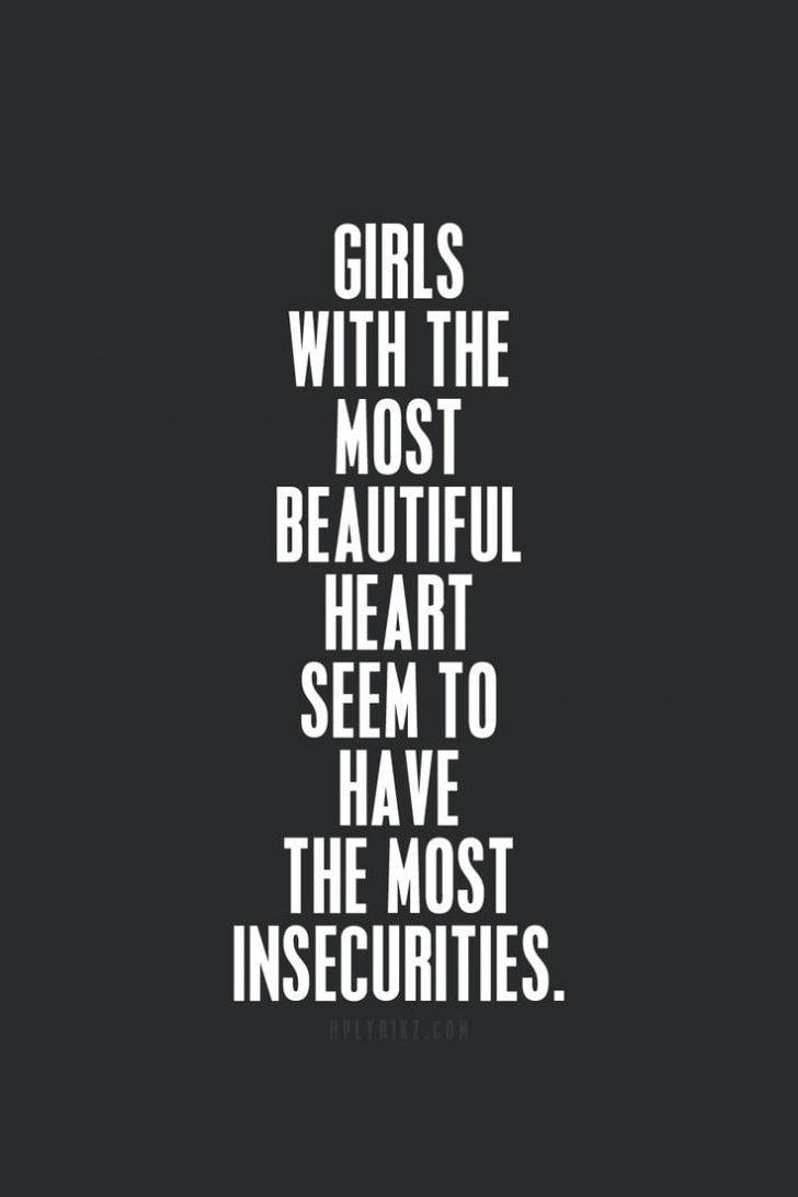 tumblr quotes about being insecure