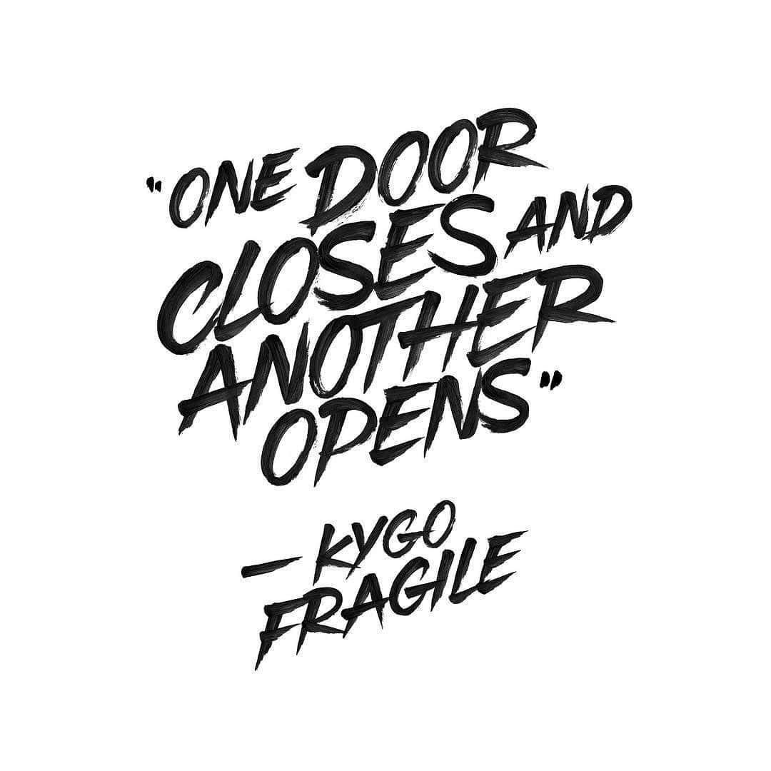 Quote By Kygo Fragile Wallpaper