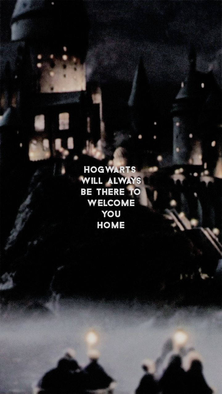 Quote Harry Potter Hogwarts iPhone Wallpaper