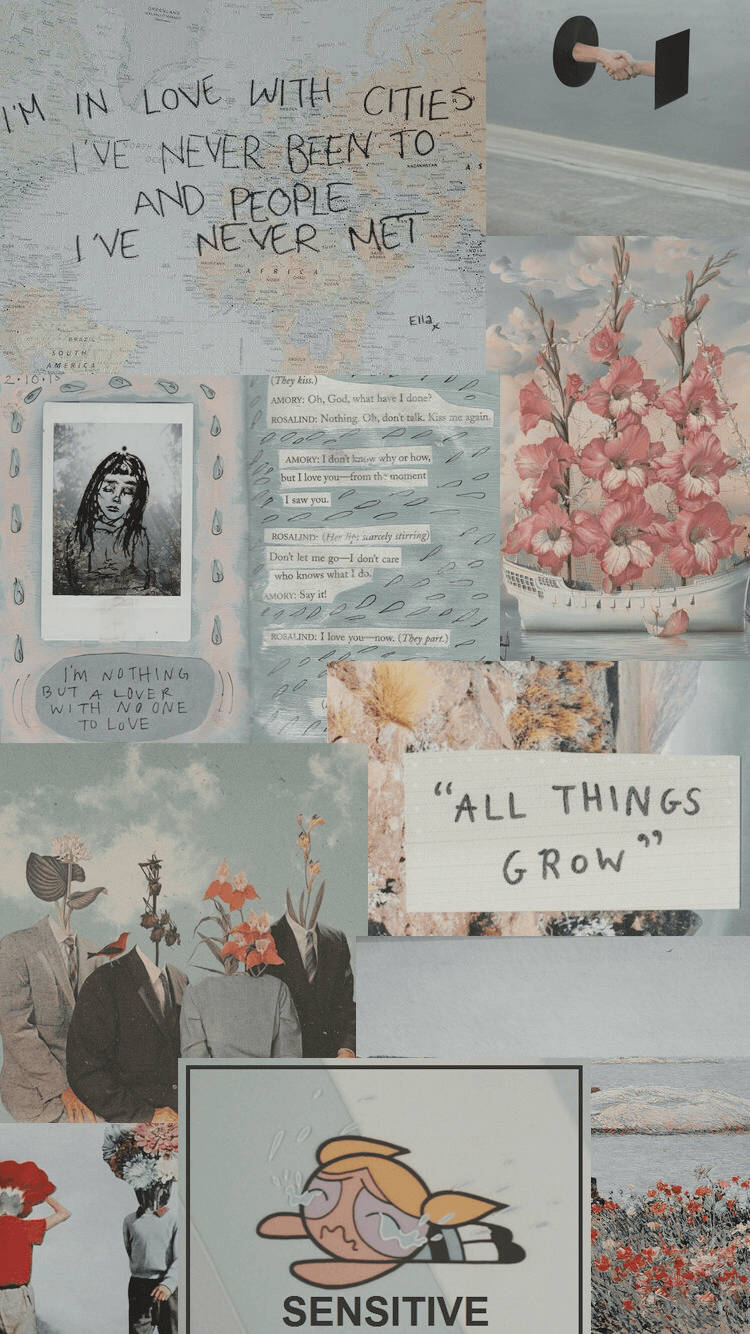 Quotes Aesthetic Collage