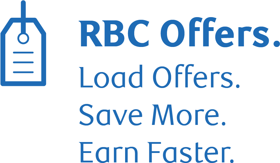 R B C Offers Load Save Earn PNG