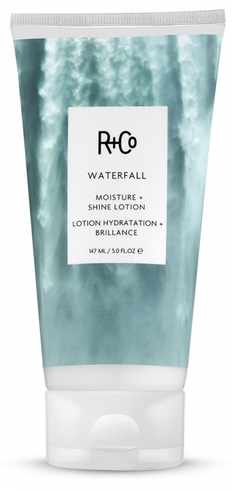 Download R+ Co Waterfall Moisture Shine Lotion Product | Wallpapers.com