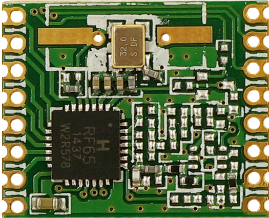 R F Transceiver Circuit Board PNG