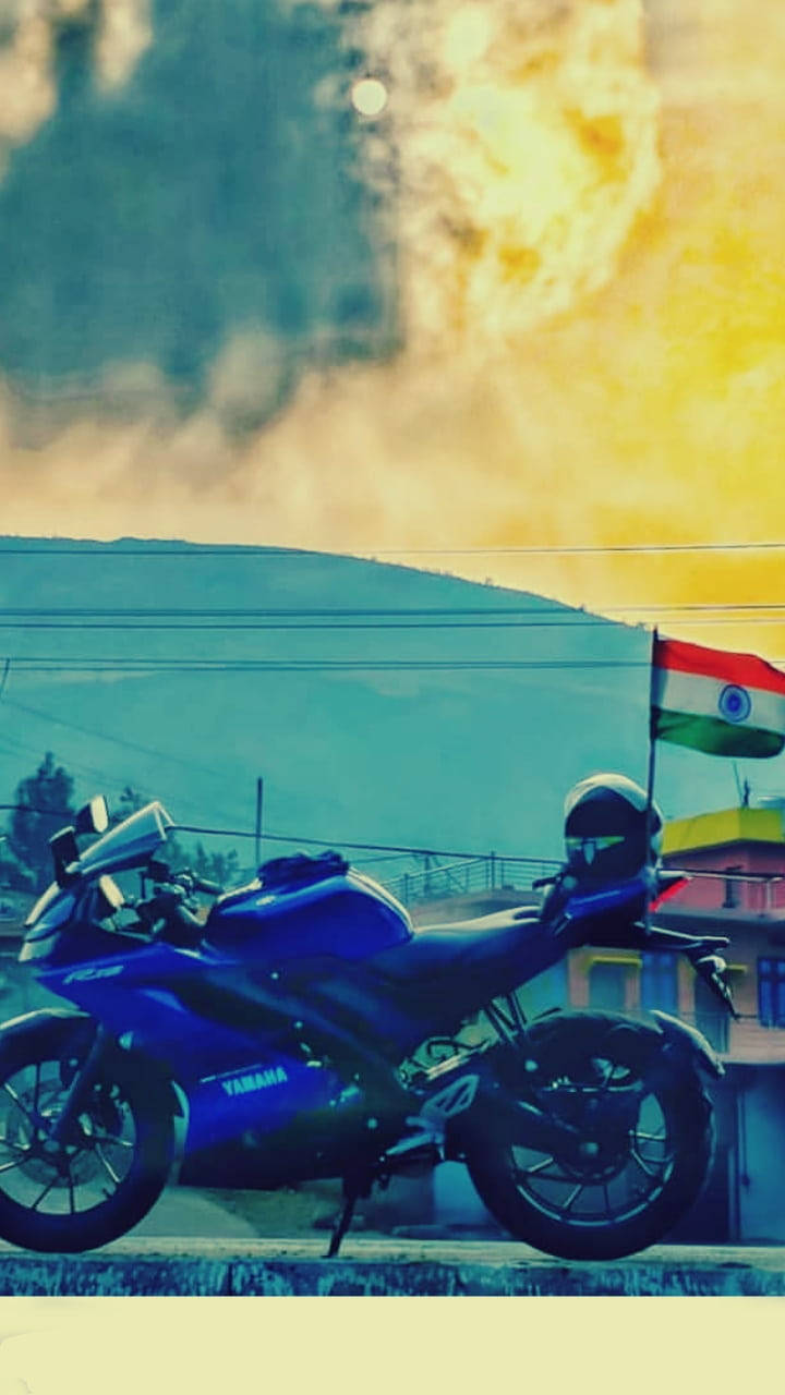 R15 V3 Indien Flag Wallpaper