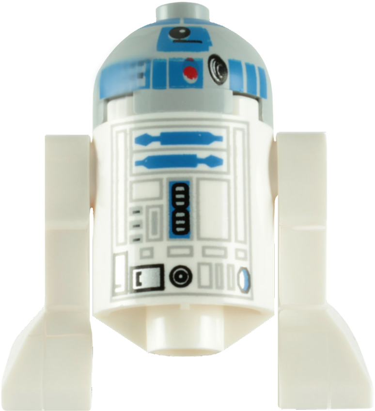 R2 D2 Famous Droid Profile PNG