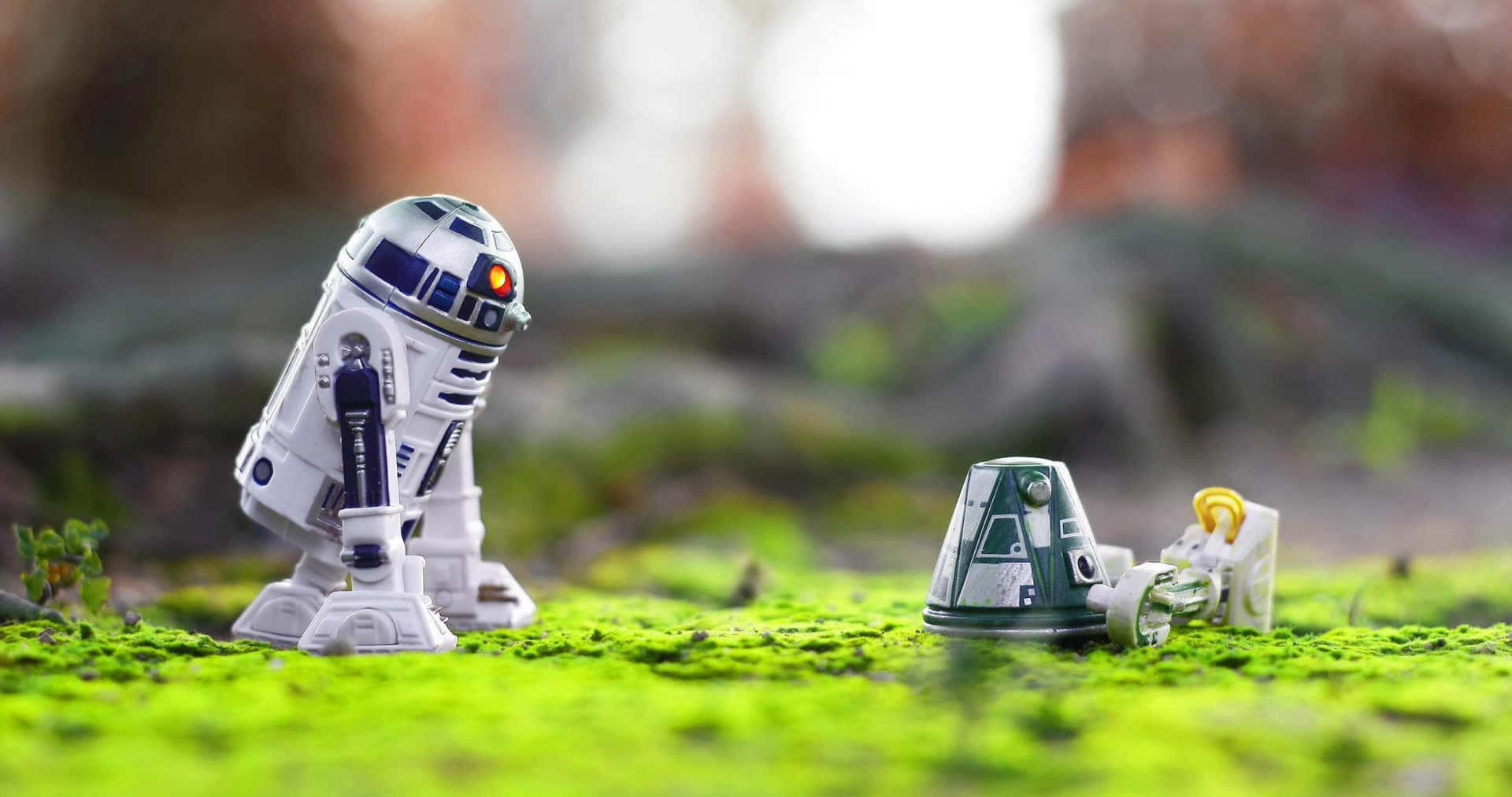 R2 D2_ Toy_ Adventure_ Outdoors Wallpaper