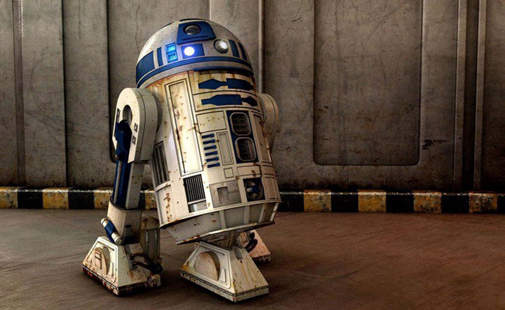 R2-D2, the iconic droid from the Star Wars franchise Wallpaper